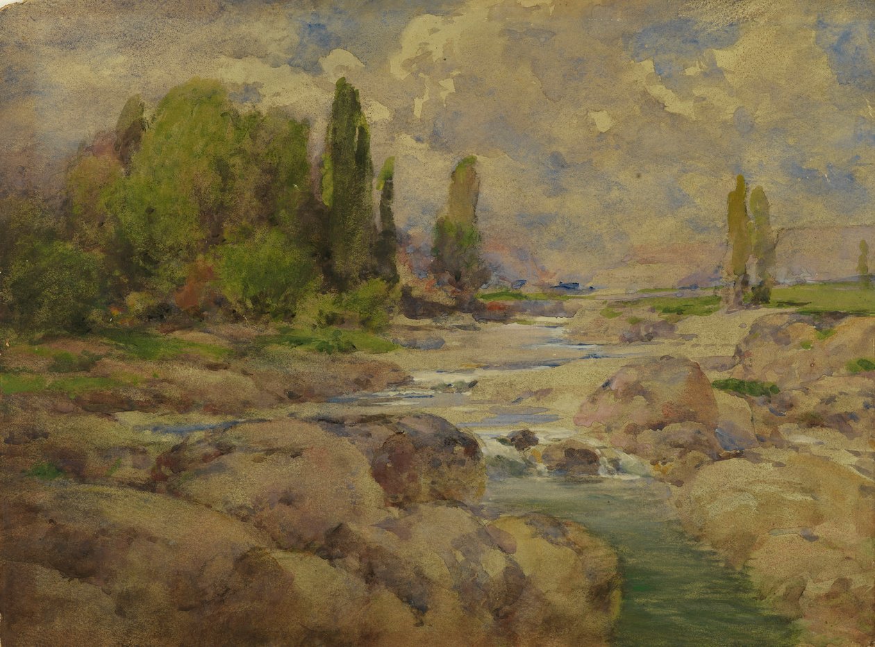 The Normal Rock Creek autorstwa William Henry Holmes