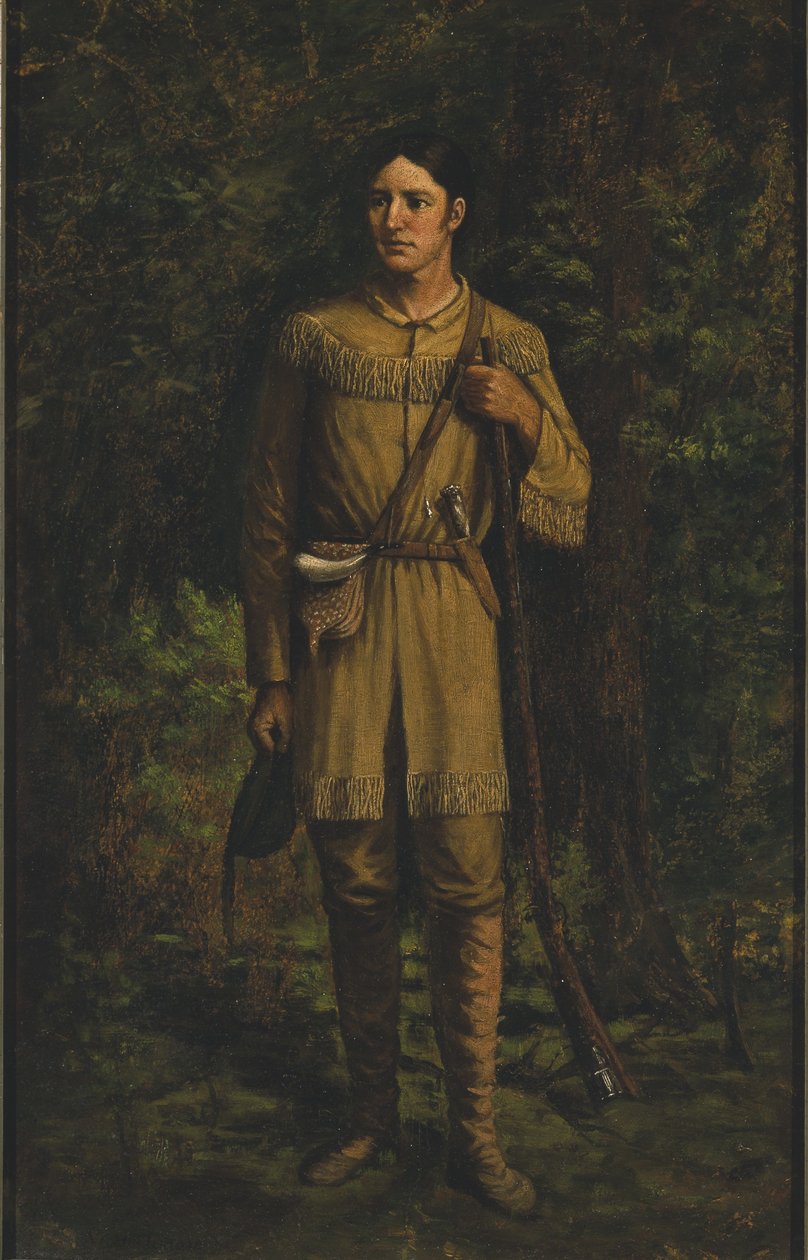 Davy Crockett autorstwa William Henry Huddle