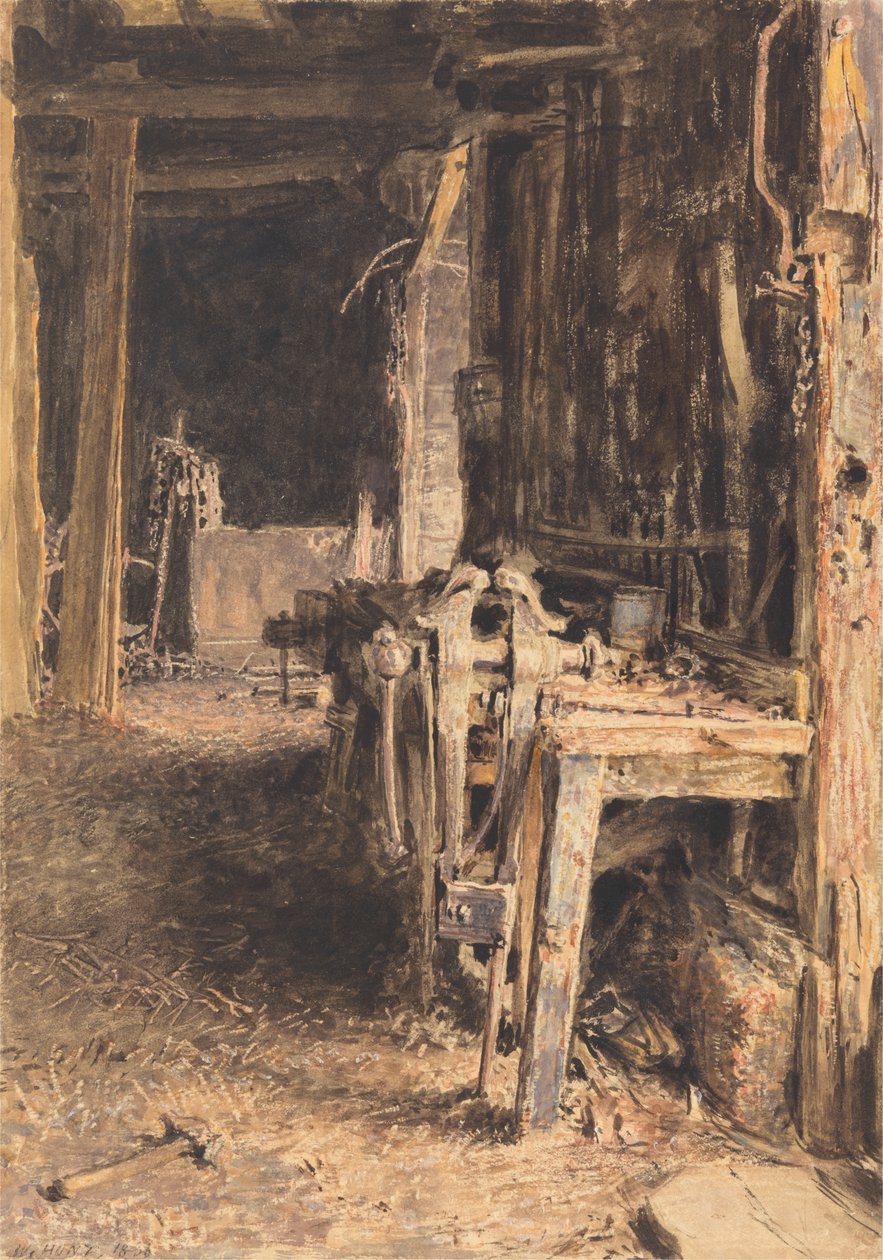 Wnętrze dla dzieci autorstwa William Henry Hunt