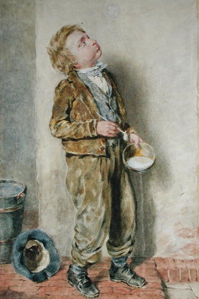 Puszczać bańki autorstwa William Henry Hunt