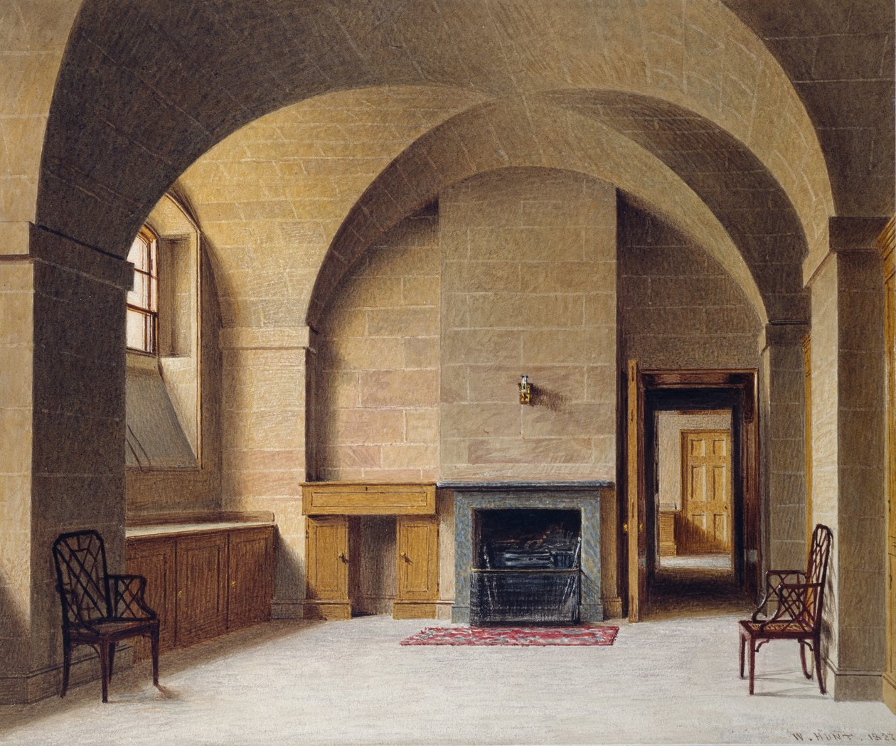 Spiżarnia Butlera w Chatsworth House autorstwa William Henry Hunt