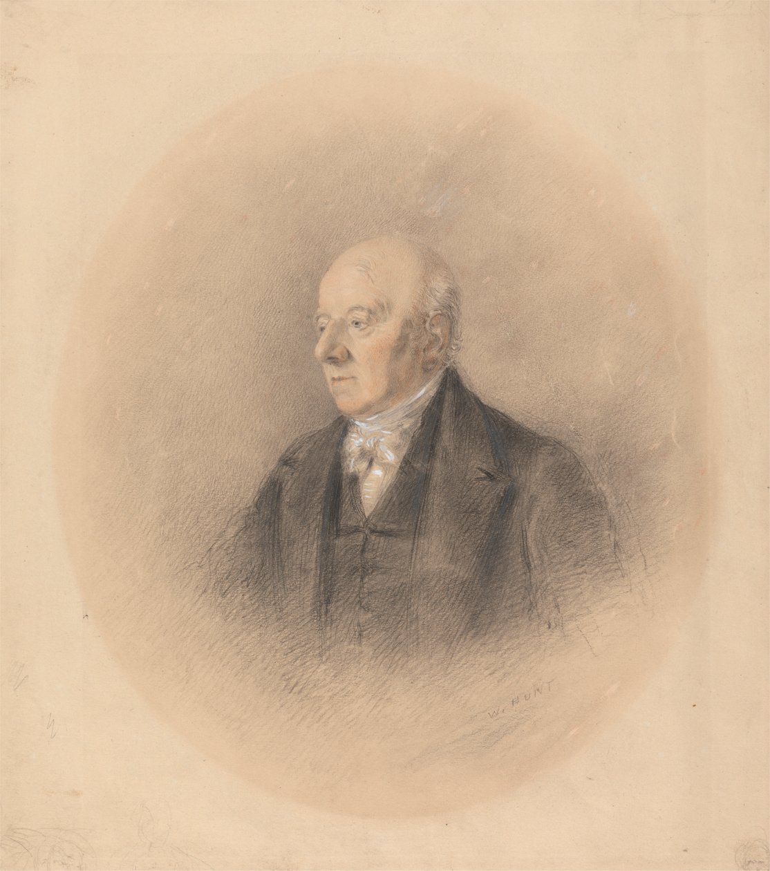 Portret dżentelmena autorstwa William Henry Hunt