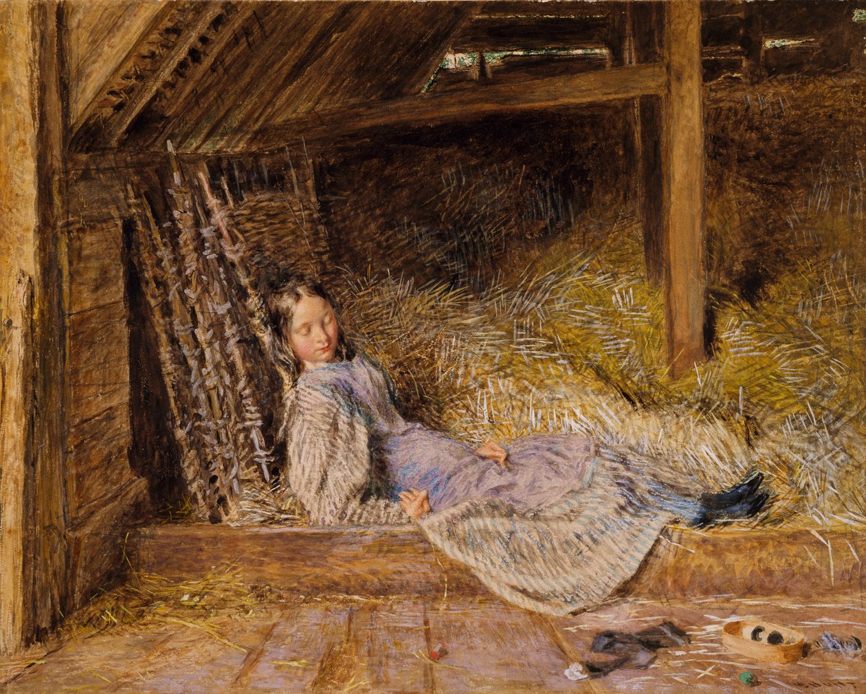 Sen, ok.1835-40 autorstwa William Henry Hunt