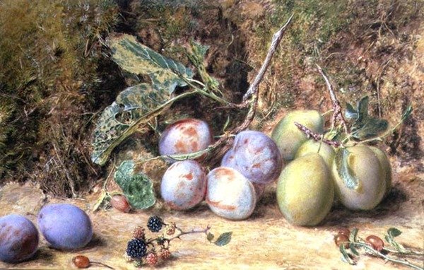 Martwa natura autorstwa William Henry Hunt