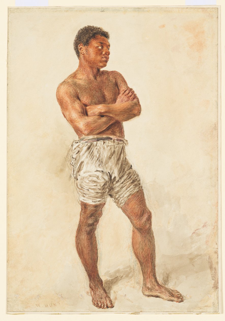 Studium młodej modelki autorstwa William Henry Hunt