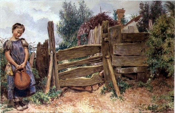 Zepsuty dzban autorstwa William Henry Hunt