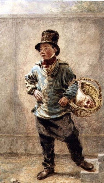 Chłopiec Rzeźnika autorstwa William Henry Hunt