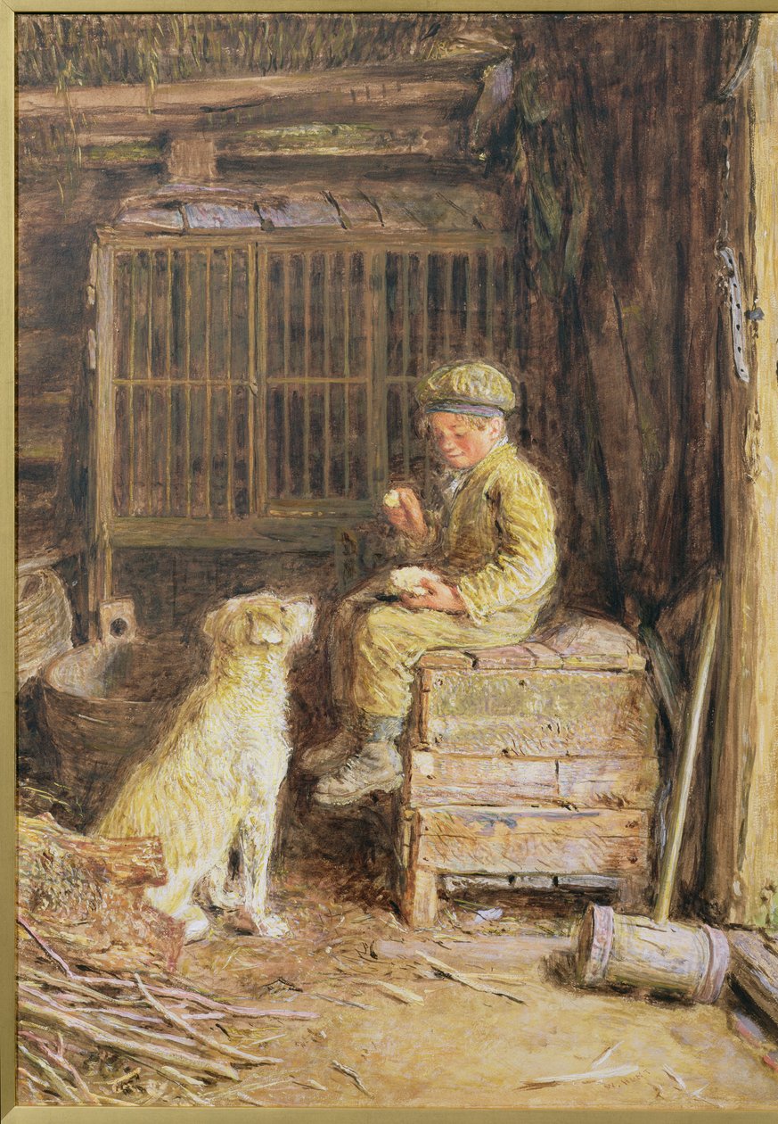 Oszczędny Posiłek autorstwa William Henry Hunt