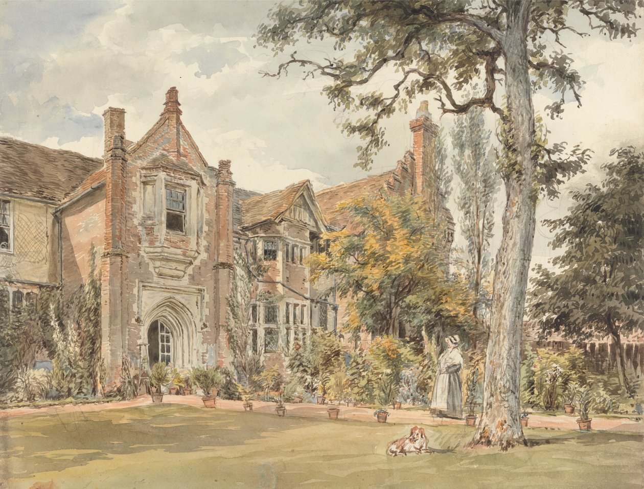 Dom wykładowy, Watford autorstwa William Henry Hunt
