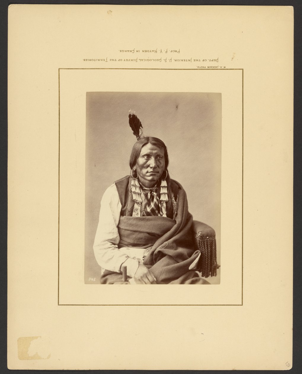 [Szarża na Hauk - (Brulé Dakota)] autorstwa William Henry Jackson