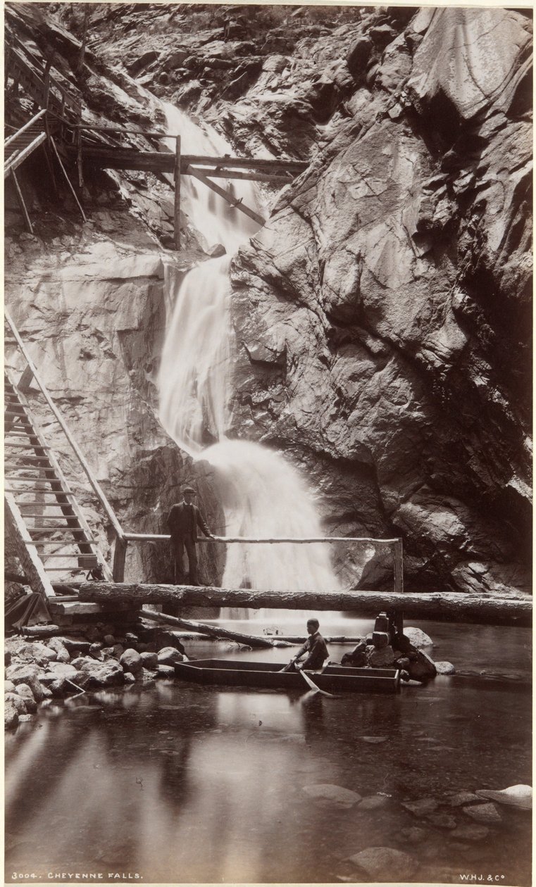 Wodospady Cheyenne autorstwa William Henry Jackson
