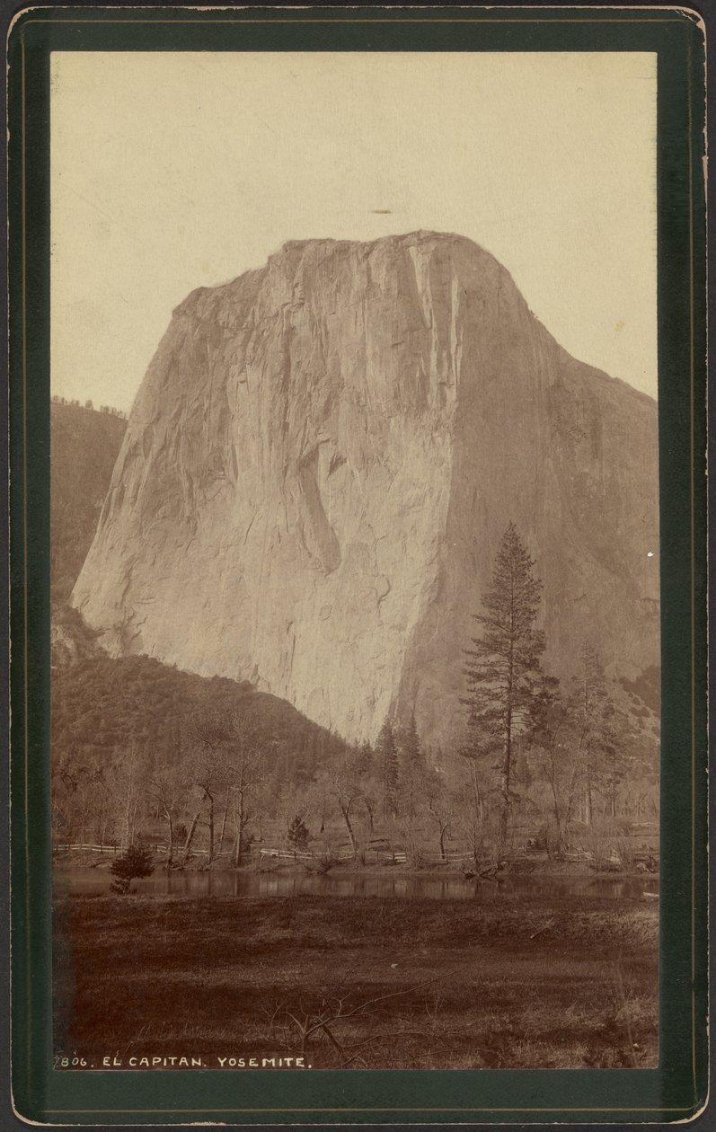 El Capitan, Yosemite autorstwa William Henry Jackson