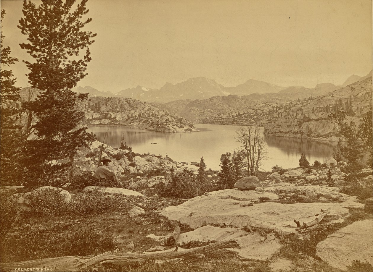 Szczyt Fremont autorstwa William Henry Jackson