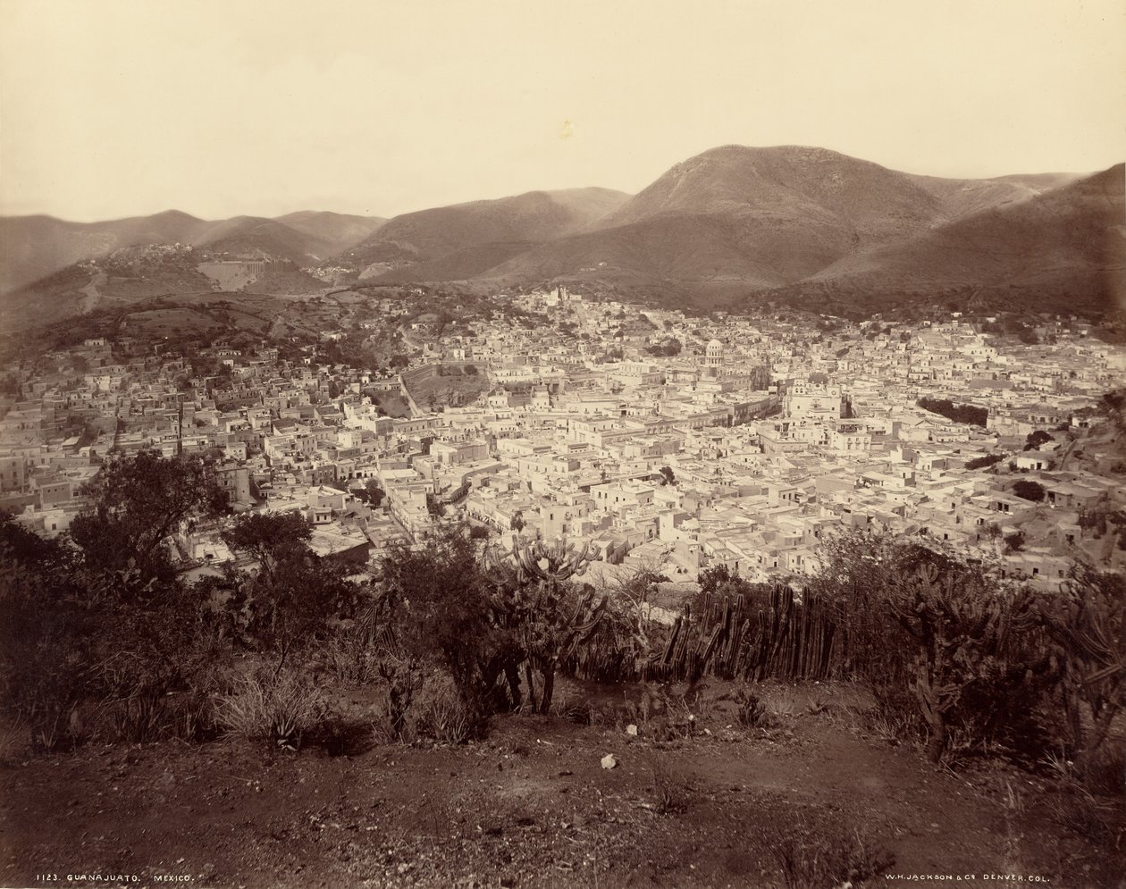 Guanajuato, Meksyk autorstwa William Henry Jackson