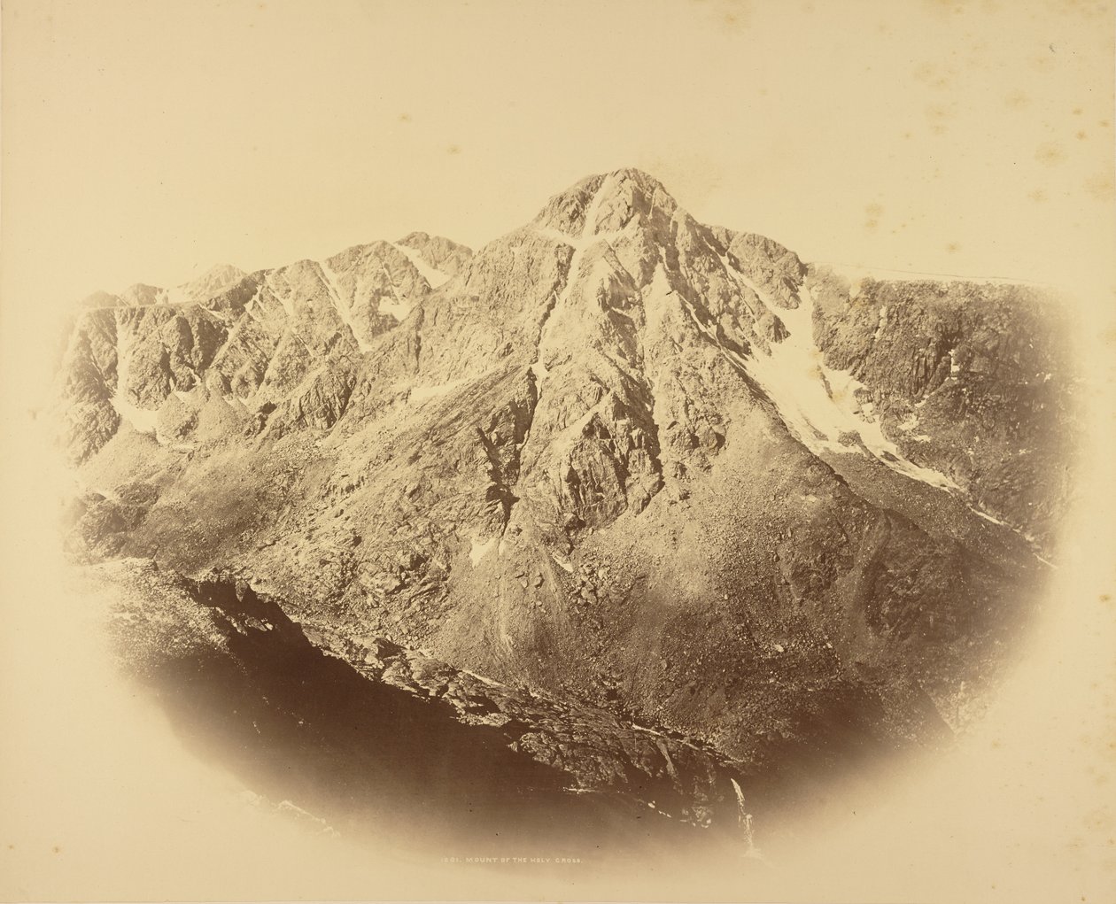 Góra Świętego Krzyża autorstwa William Henry Jackson