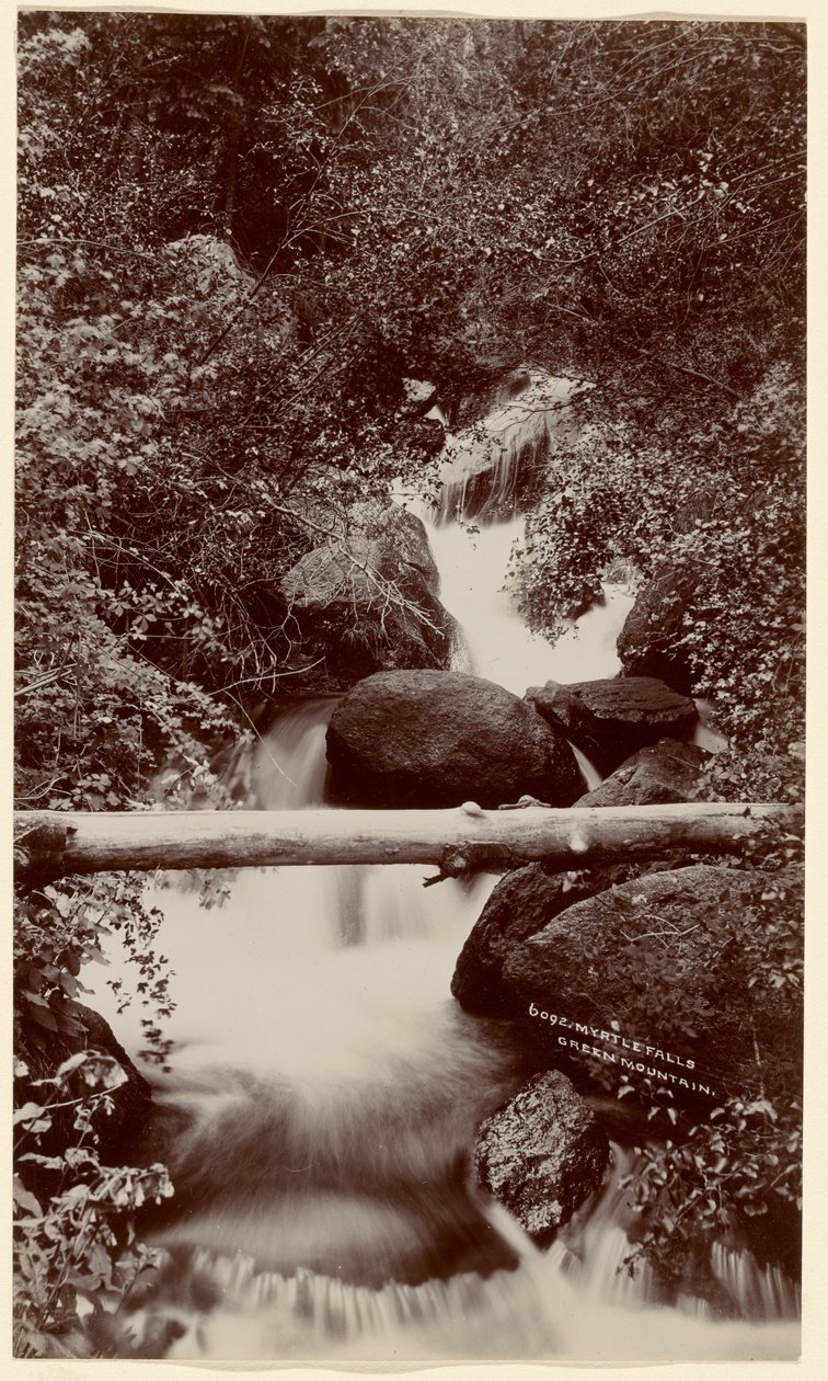 [Myrtle Falls, Green Mountain, Kolorado] autorstwa William Henry Jackson