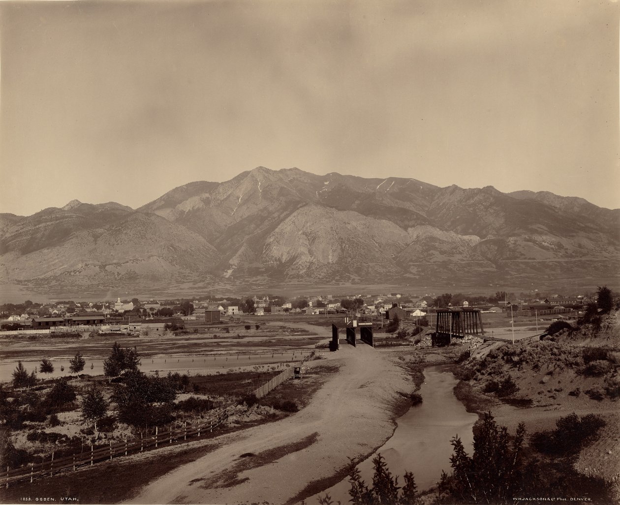 Ogden, Utah autorstwa William Henry Jackson