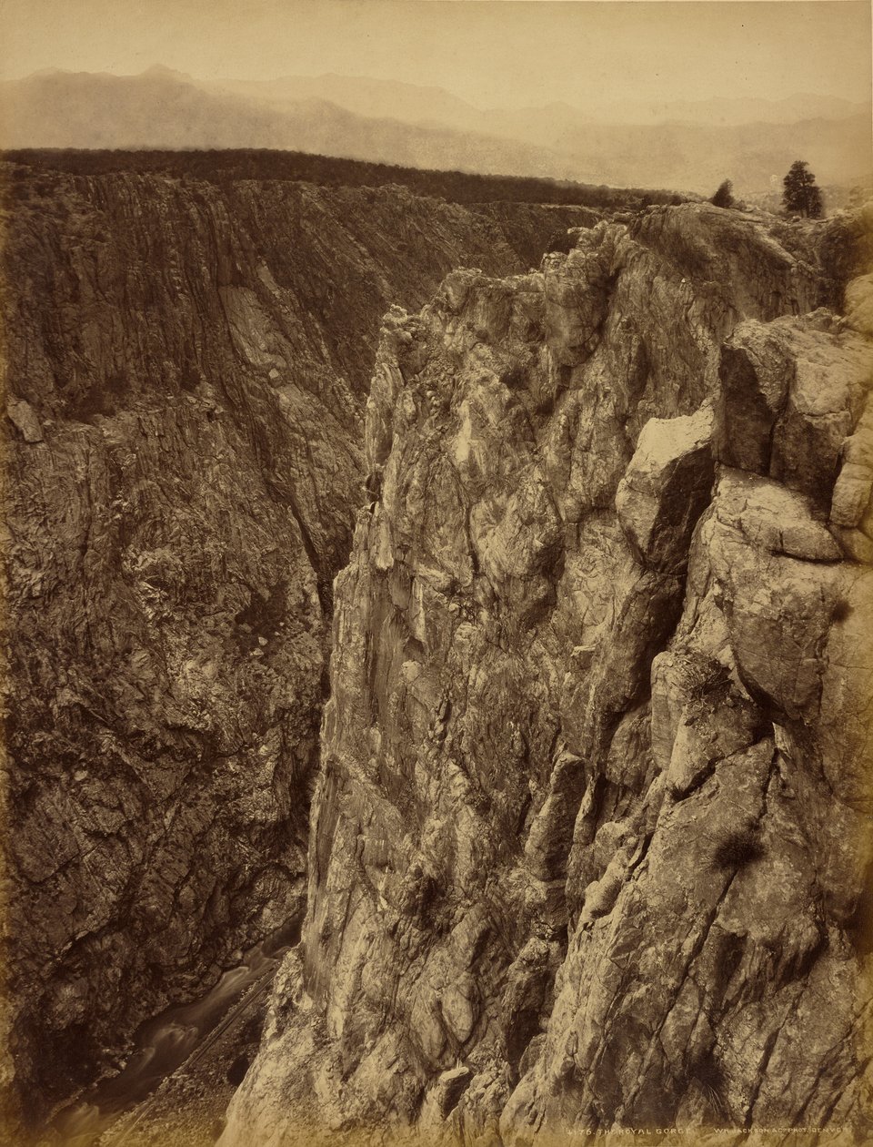 Królewski wąwóz autorstwa William Henry Jackson