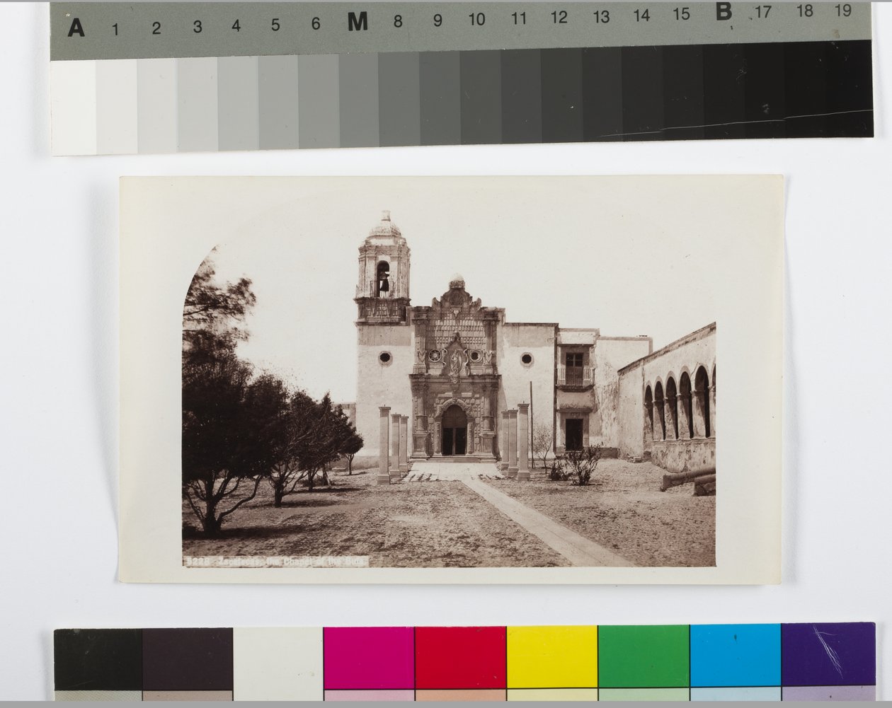 Zacatecas, kaplica Bufa, 1883-84 (odbitka albuminowa) autorstwa William Henry Jackson