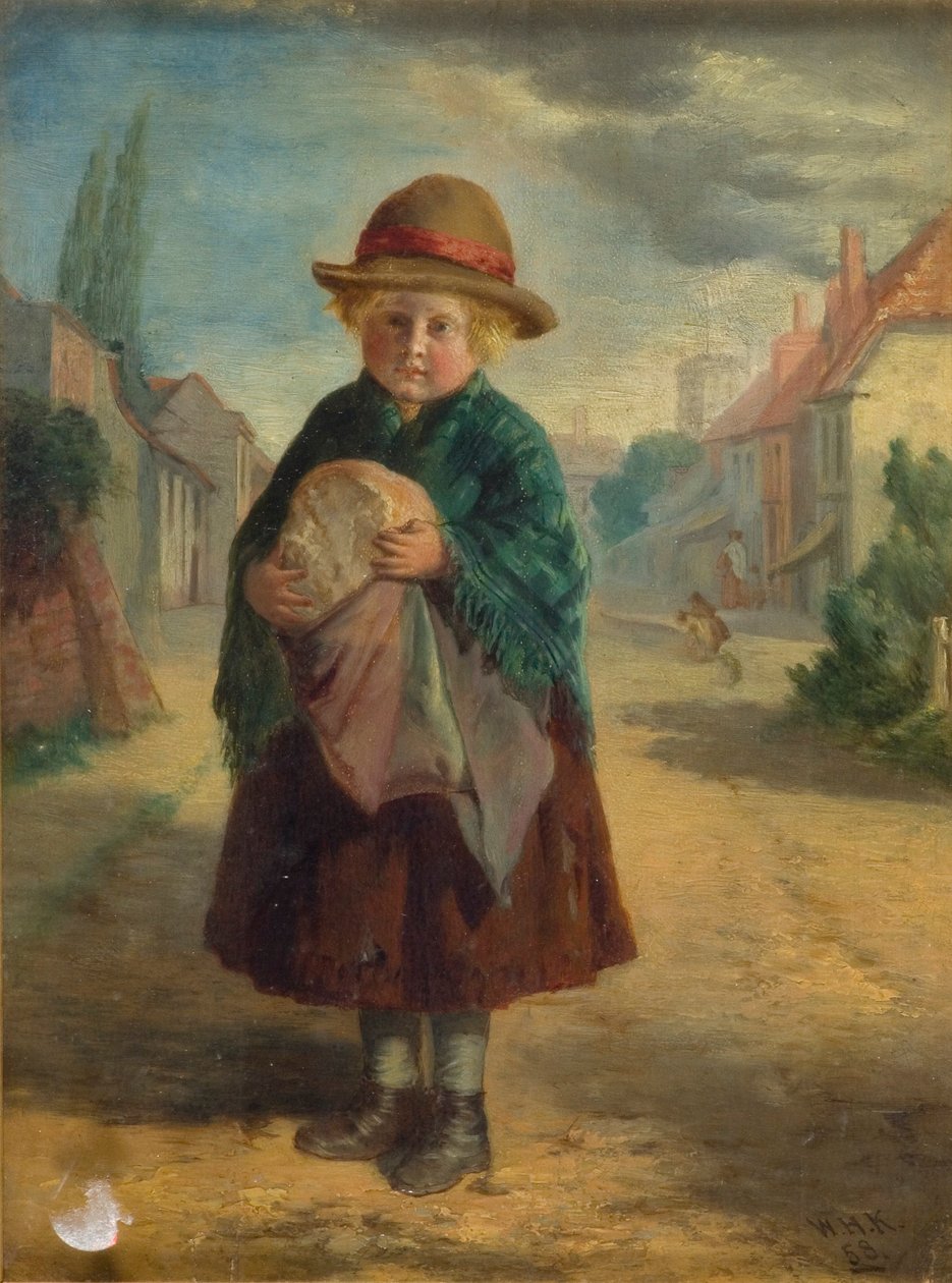 „Mały posłaniec”, 1858 r. autorstwa William Henry Knight