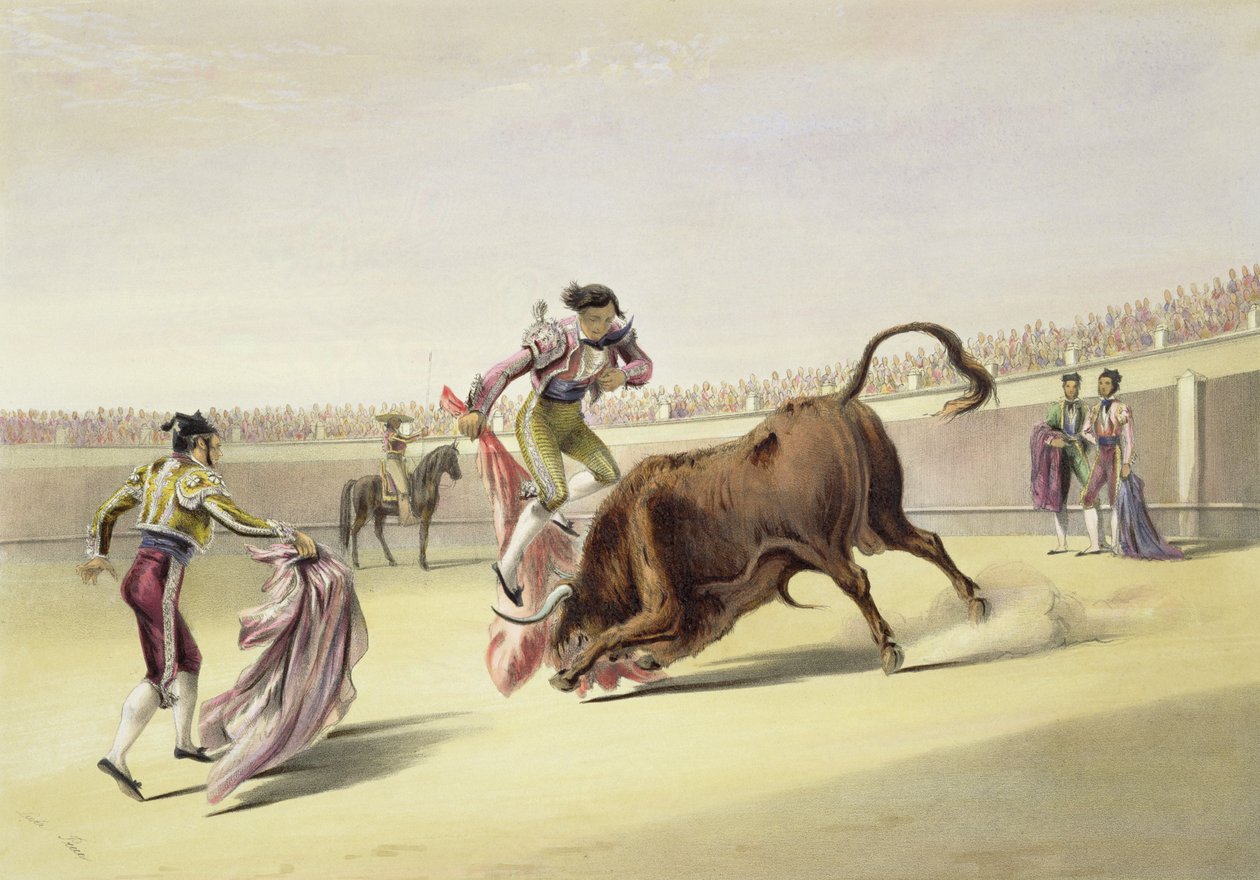 Skok lub skok po rogach, 1865 autorstwa William Henry Lake Price