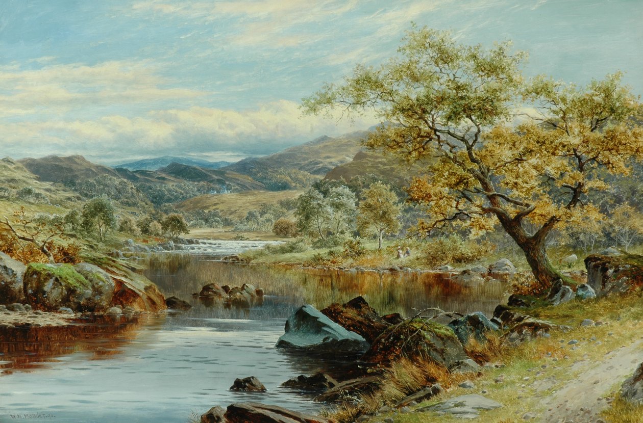 Dolina Lledr, Capel Curig autorstwa William Henry Mander