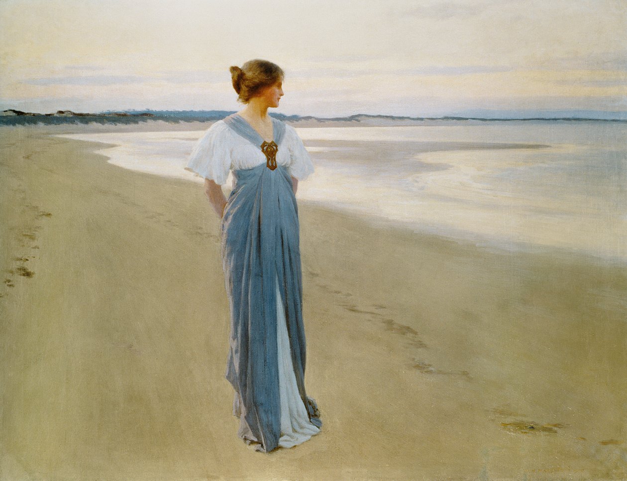 Brzeg morza, 1900 autorstwa William Henry Margetson