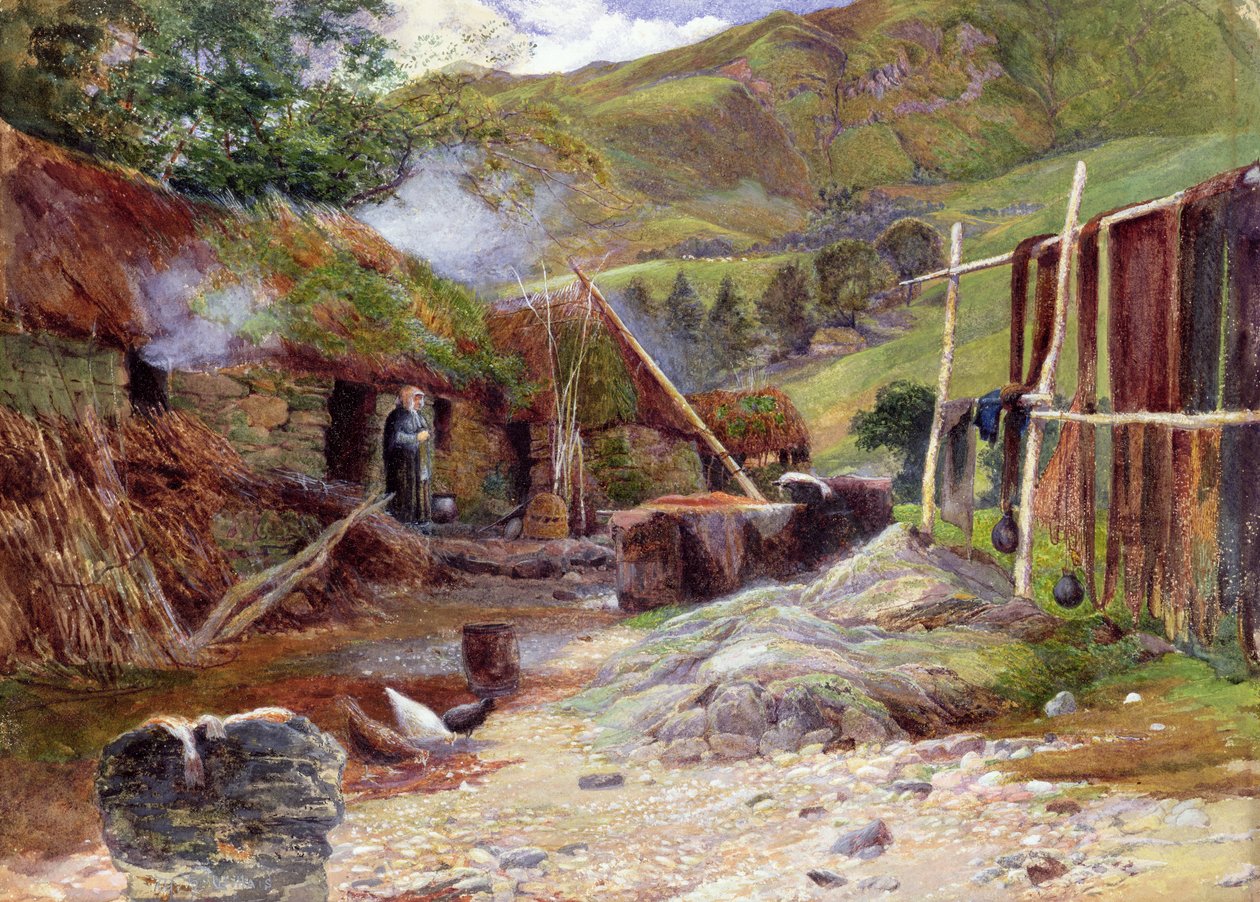 Siatki do suszenia autorstwa William Henry Millais