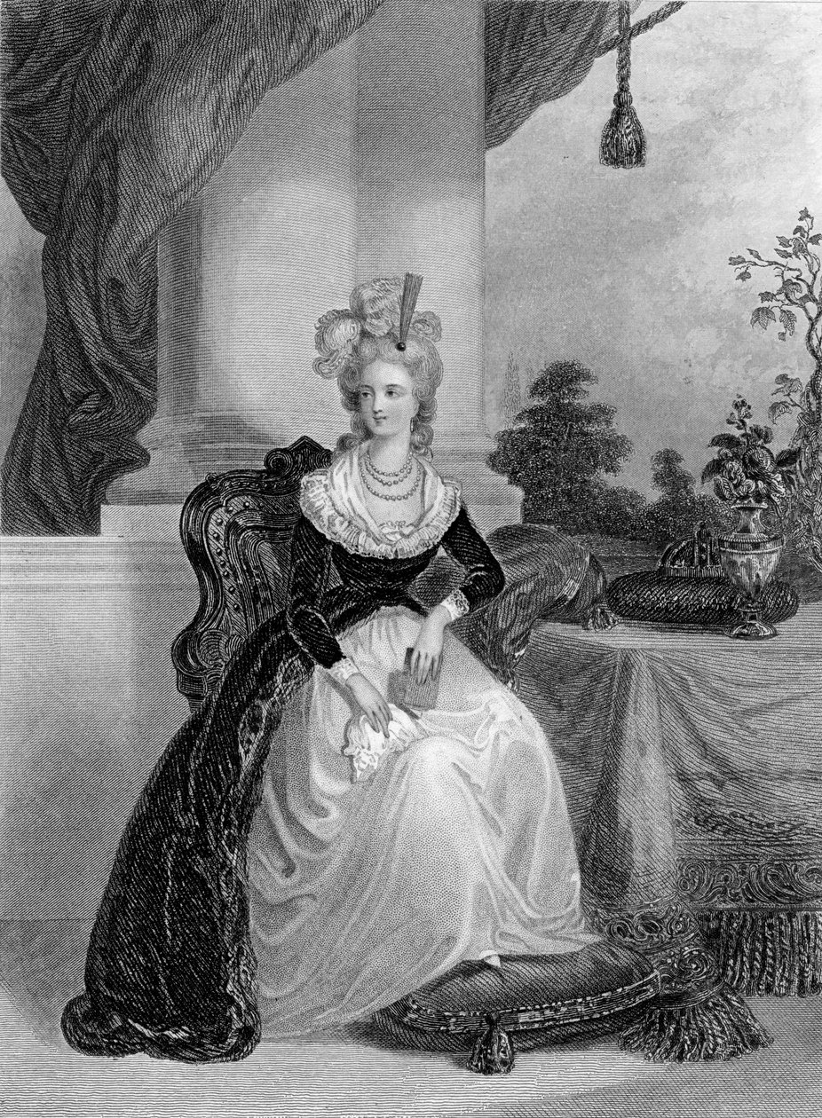Maria Antonina, królowa Francji i Nawarry, ok. 1840-1860. autorstwa William Henry Mote