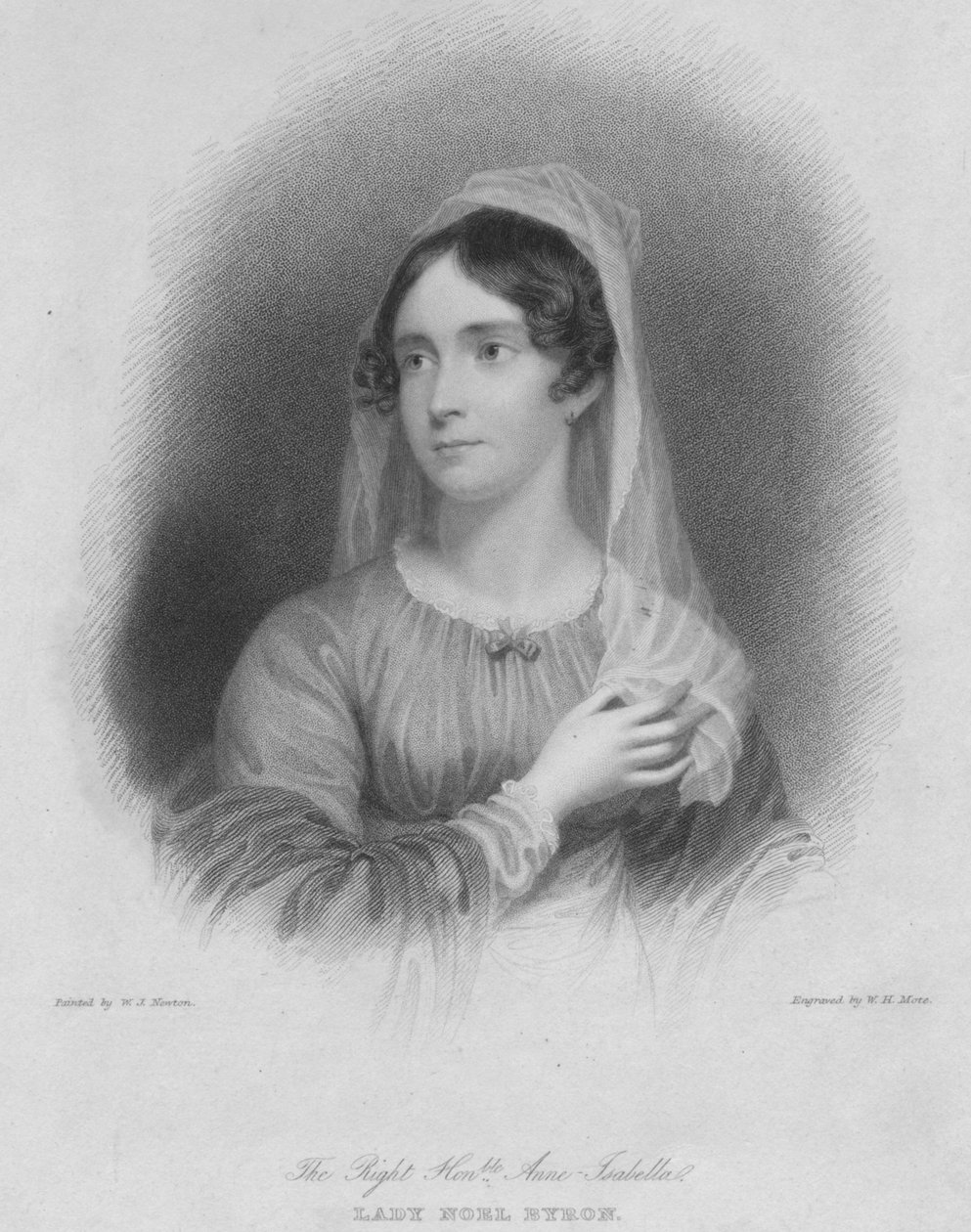 Szanowna Anne Isabella Lady Noel Byron, żona poety George