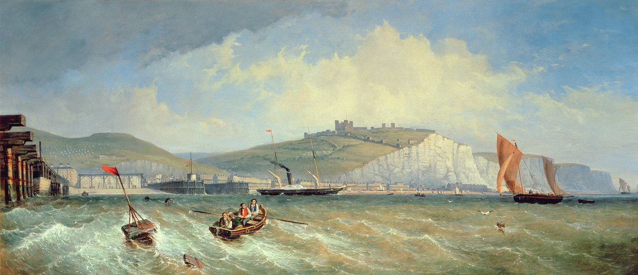 Dover, XIX wiek autorstwa William Henry Prior