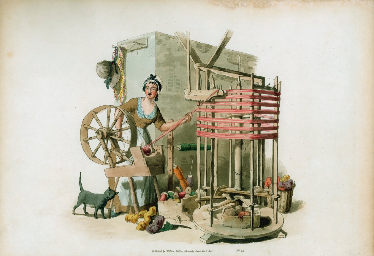 Najgorszy nawijacz, 1805 autorstwa William Henry Pyne