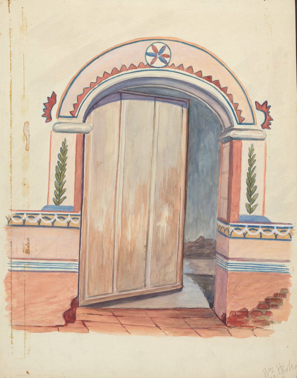Malarstwo ścienne, 1935-1942. autorstwa William Herbert