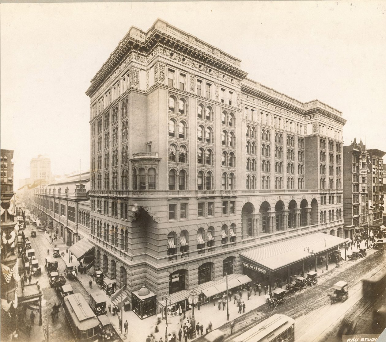 Market Street pod adresem 12, Filadelfia autorstwa William Herman Rau