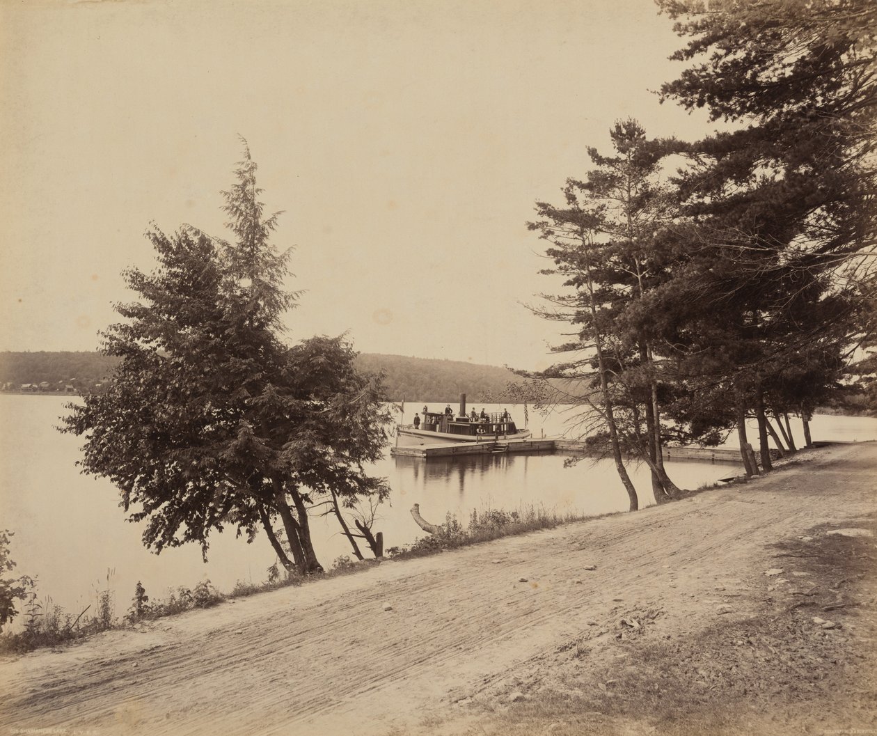 Jezioro Shawanese, ok. 1895 (zdjęcie) autorstwa William Herman Rau