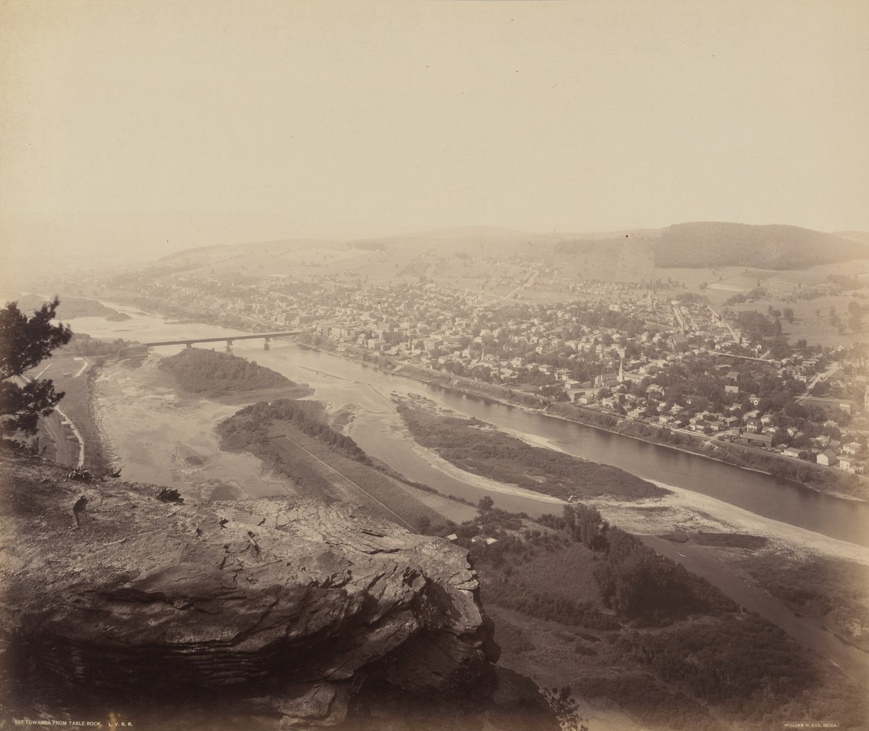 Towanda z Table Rock, ok. 1895 (zdjęcie) autorstwa William Herman Rau