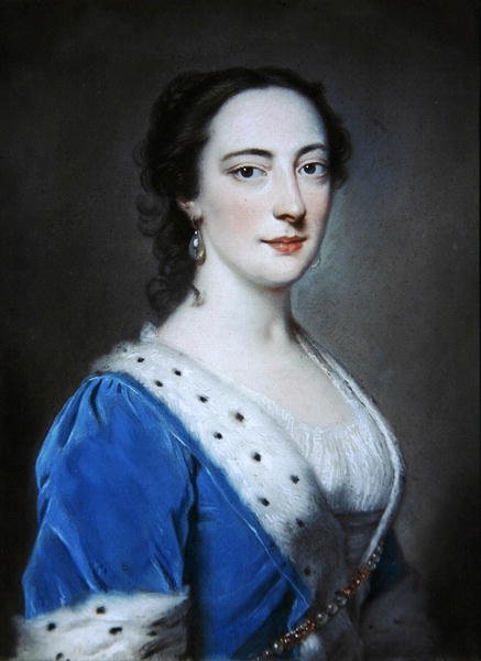 Mary Blount (pastel) autorstwa William Hoare