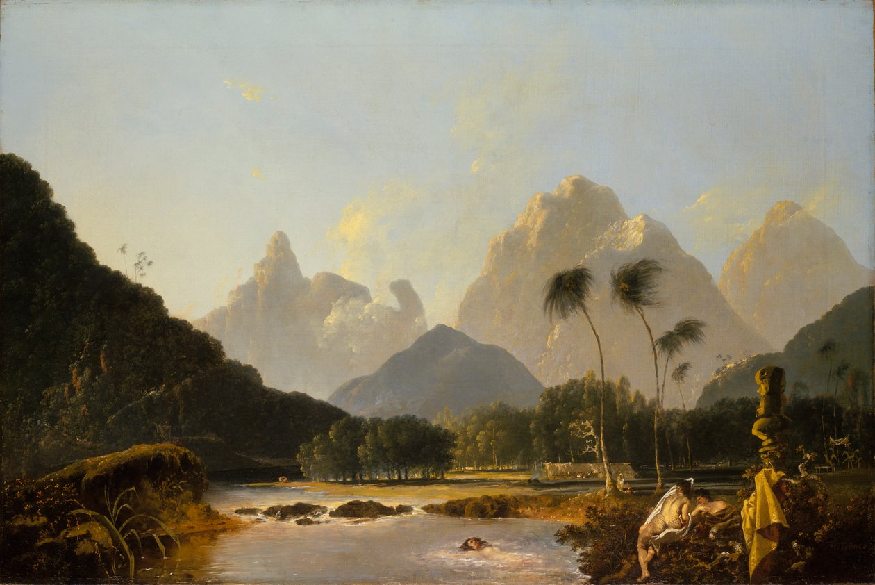 Zatoka Oaitepeha, Tahiti autorstwa William Hodges