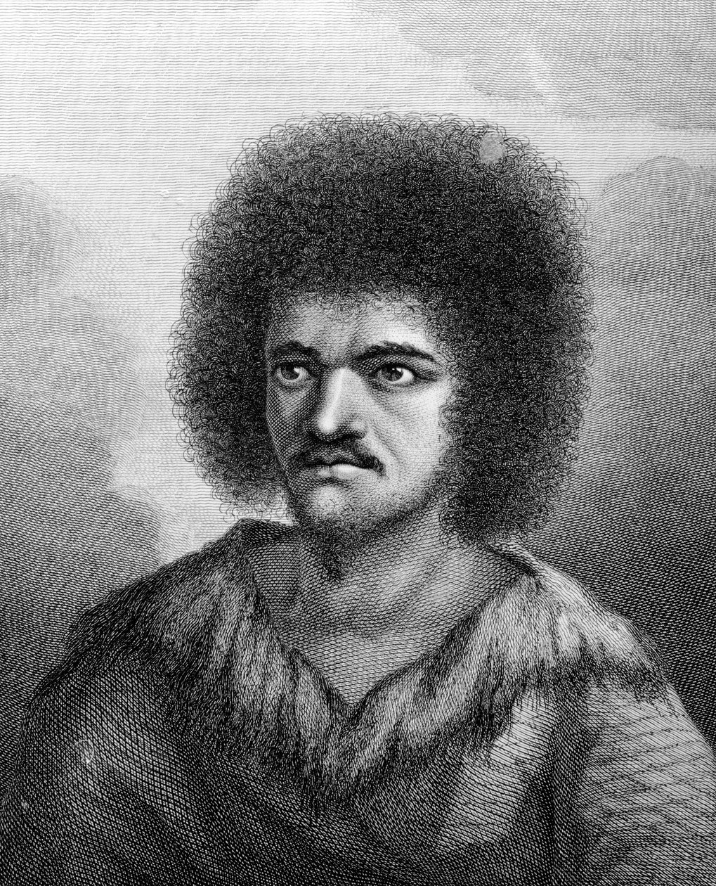 Otto, król Otaheite, ilustracja z „Podróży w kierunku bieguna południowego i dookoła świata” kapitana Jamesa Cooka, grawerowana przez Johna Halla, 1777 autorstwa William Hodges