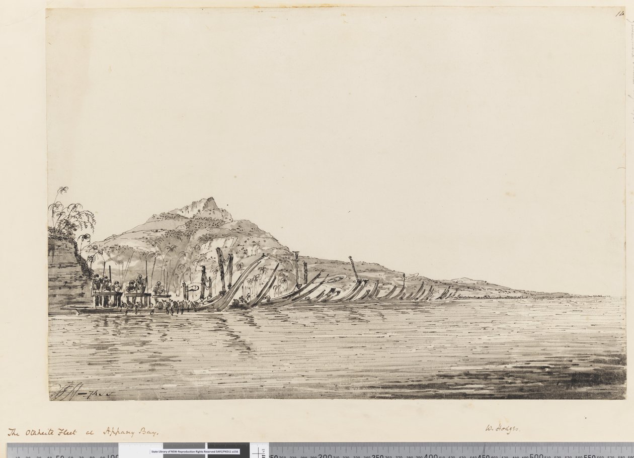 Strona 14 Flota Otaheite w Appany Bay autorstwa William Hodges