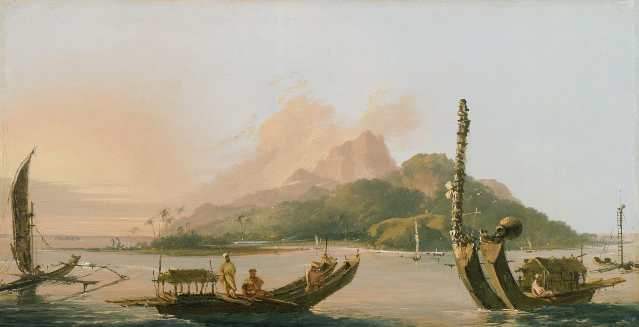 Tahiti: Kierunek południowo-wschodni 1773 autorstwa William Hodges