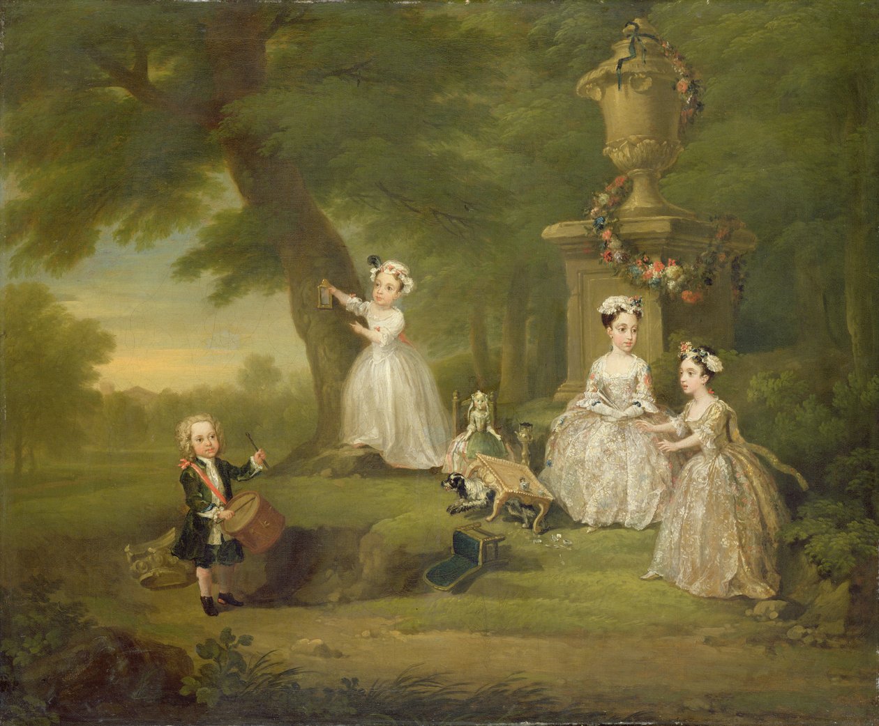 Podwieczorek dla dzieci autorstwa William Hogarth