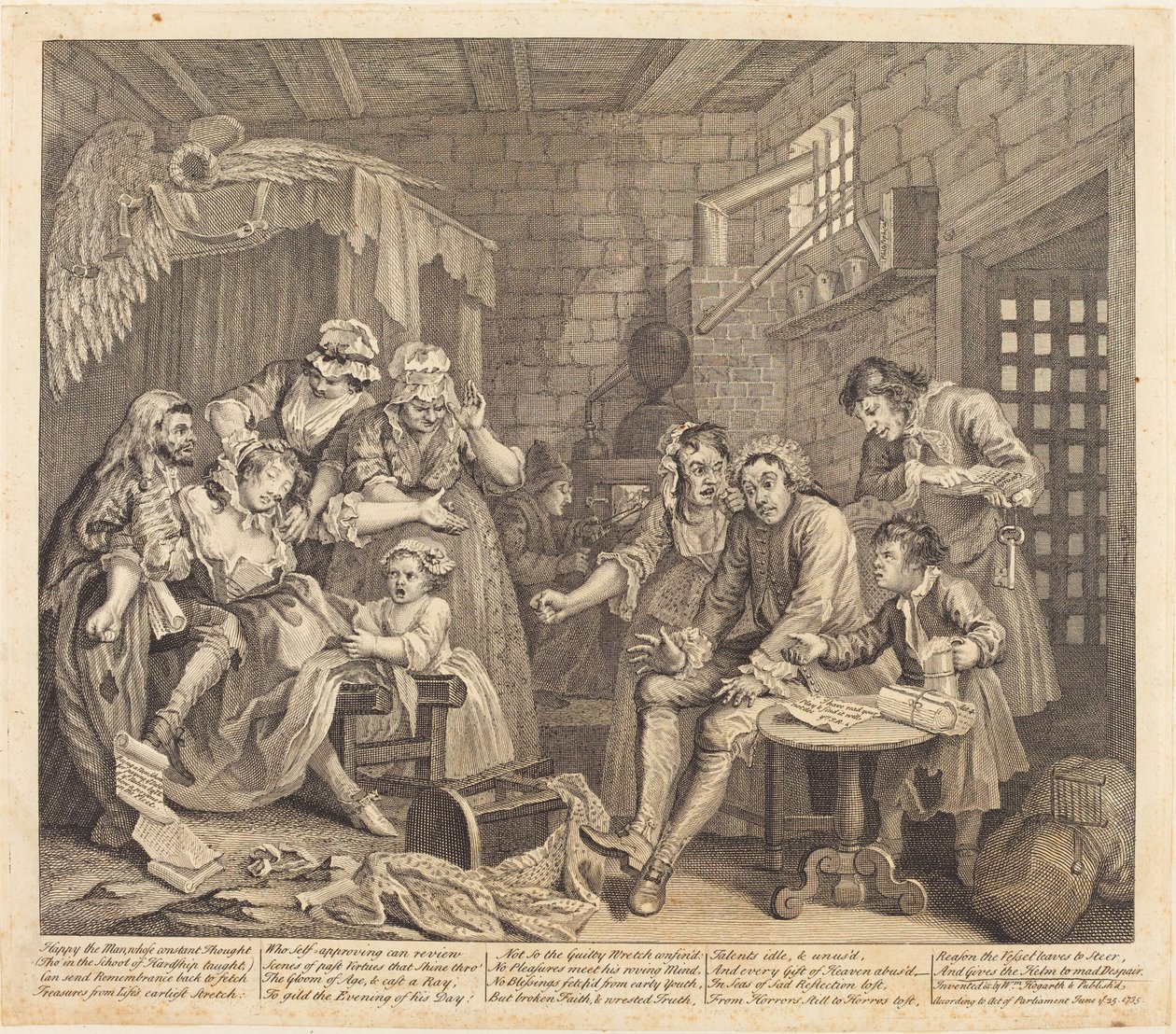 Postęp prowizji: pl.7 autorstwa William Hogarth