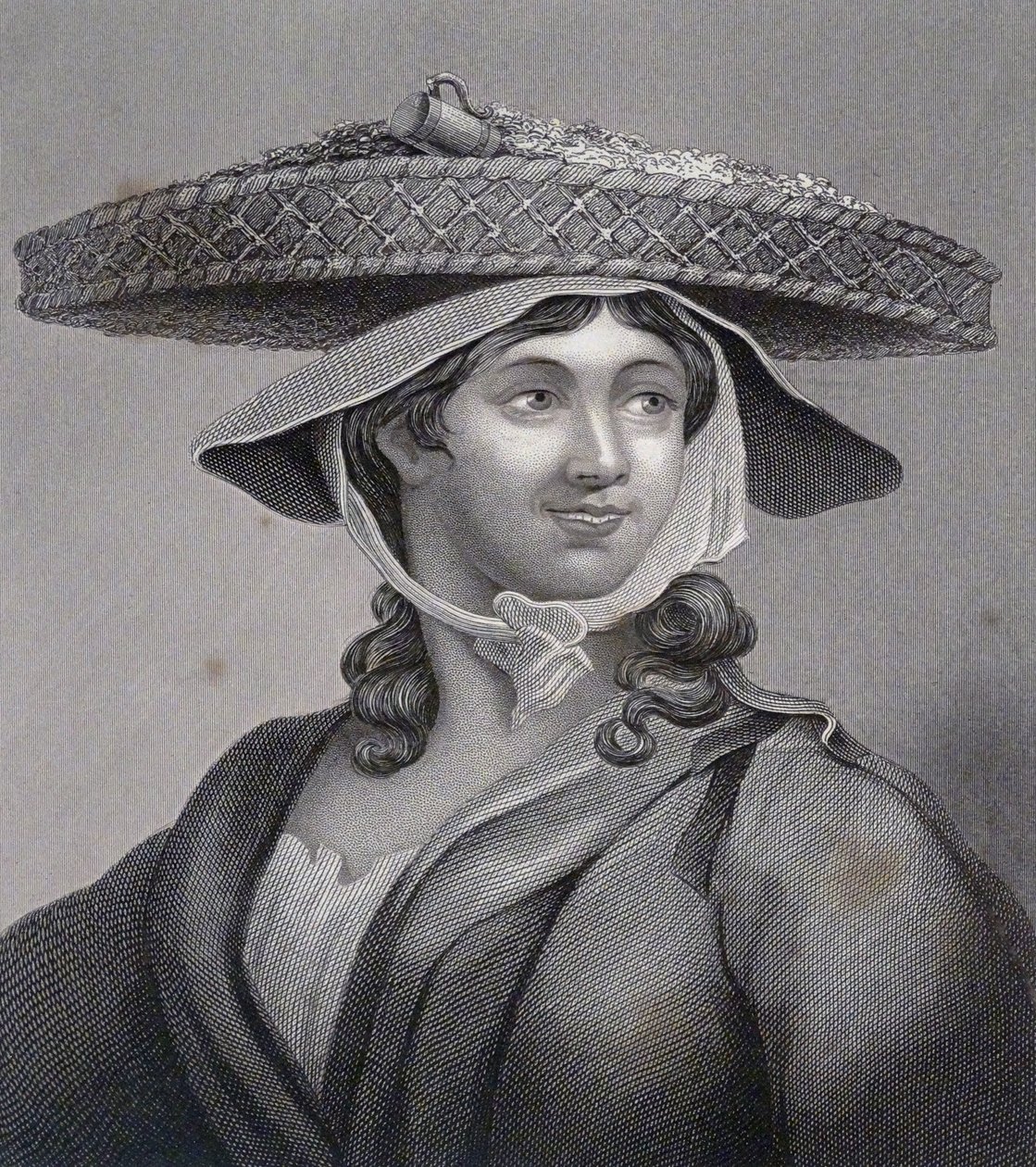 Dziewczyna z krewetkami autorstwa William Hogarth