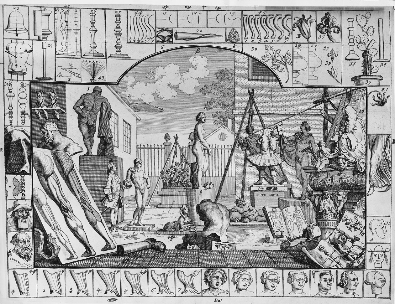 Analiza piękna, tabl. 1, 1753 autorstwa William Hogarth