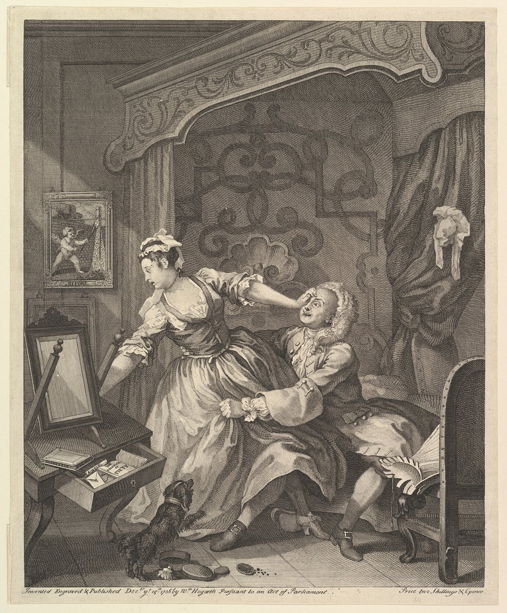 Przed autorstwa William Hogarth