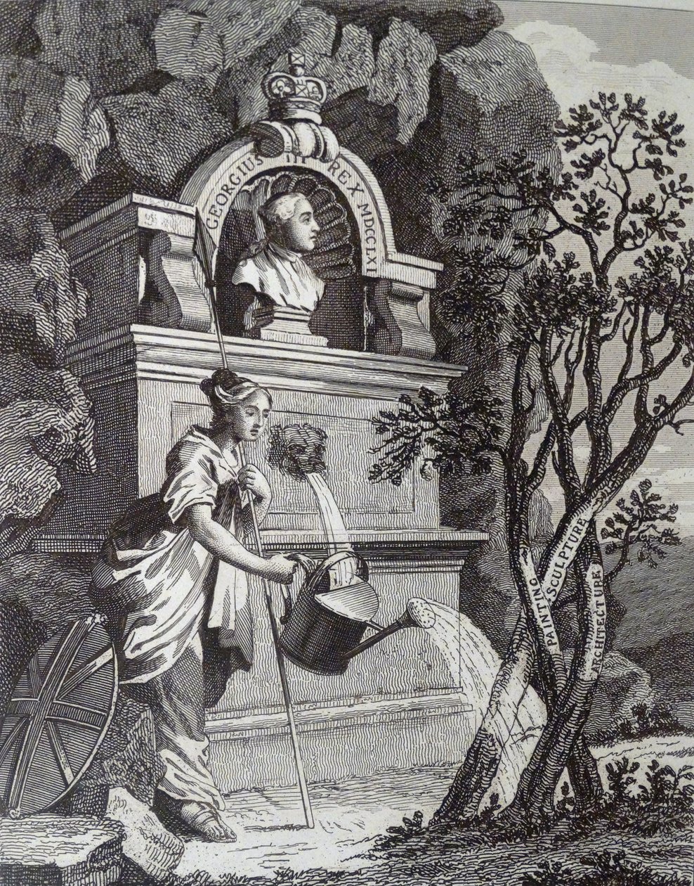 Katalog wystawy artystów autorstwa William Hogarth