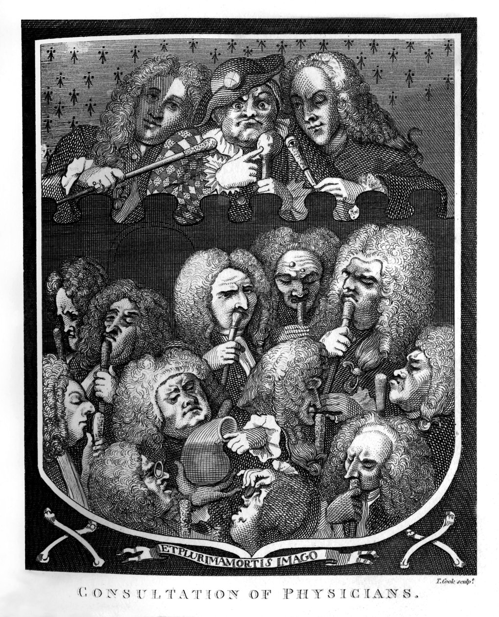 Konsultacje lekarzy Williama Hogartha autorstwa William Hogarth