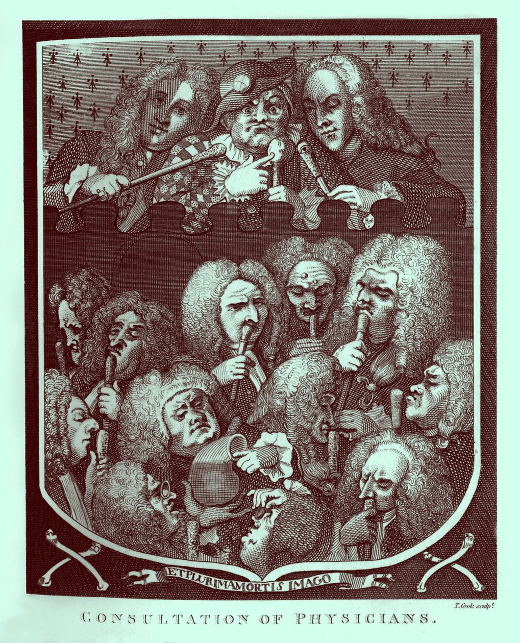 Konsultacje lekarzy Williama Hogartha autorstwa William Hogarth