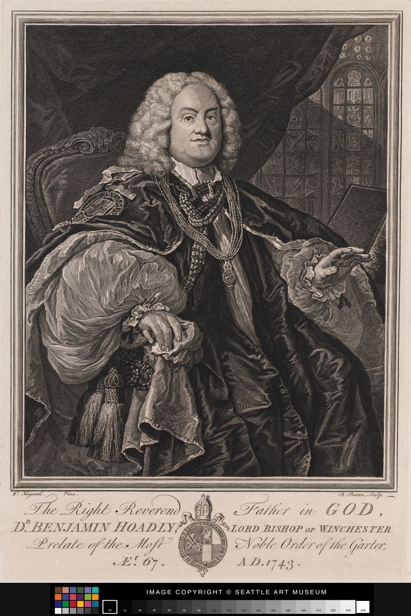 Dr Benjamin Headly autorstwa William Hogarth